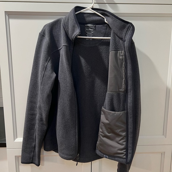 L.L.Bean Sweater Fleece Full-Zip Jacket - Picture 3 of 4